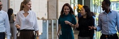 people walking